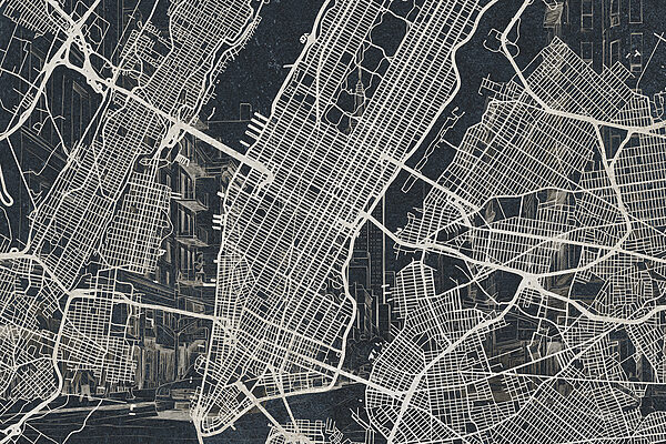 Map of a city