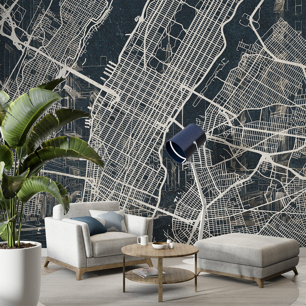 Map of a city