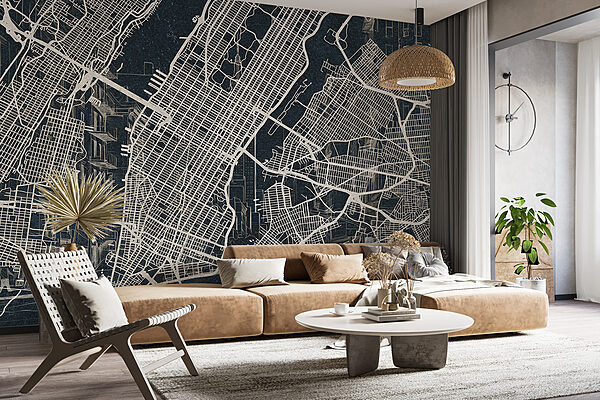 Map of a city