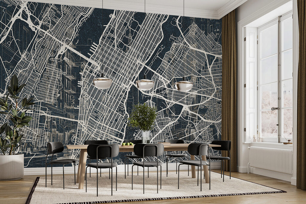 Map of a city