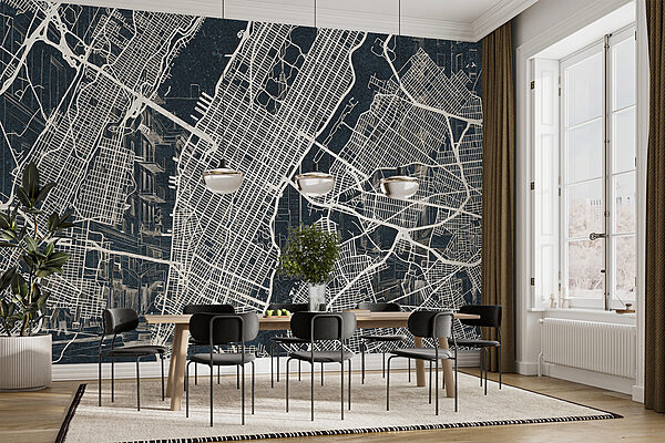 Map of a city