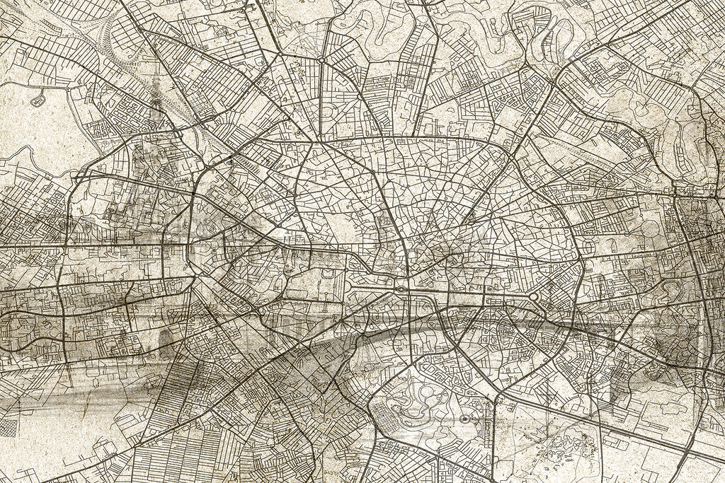 Mapa de una ciudad Mapa de una ciudad