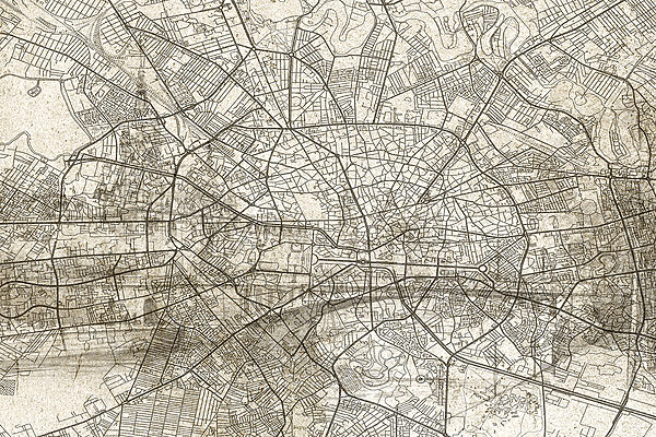 Mapa de una ciudad Mapa de una ciudad