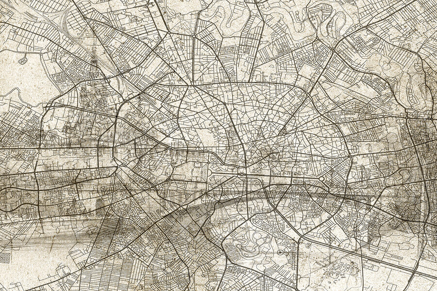 Mapa de una ciudad