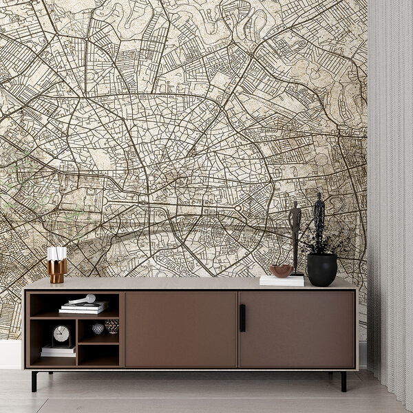 Mapa de una ciudad Mapa de una ciudad