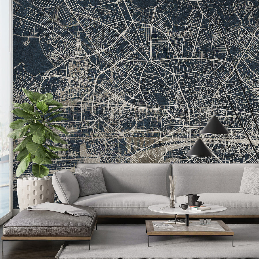 Mapa de una ciudad