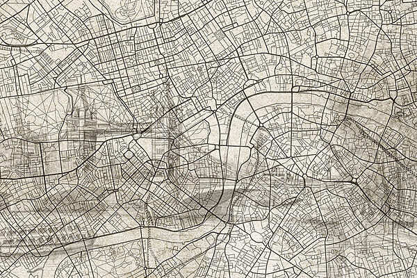 Mapa de una ciudad Mapa de una ciudad