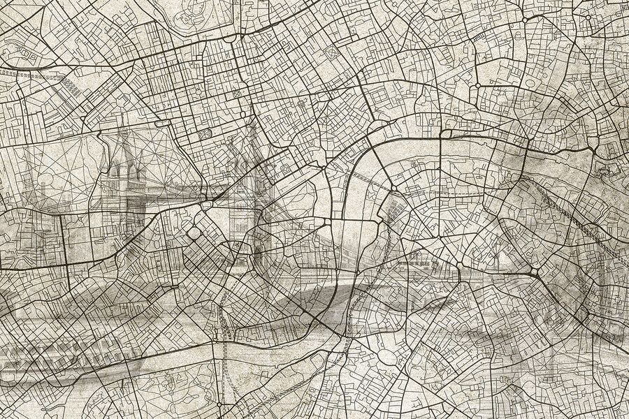 Mapa de una ciudad