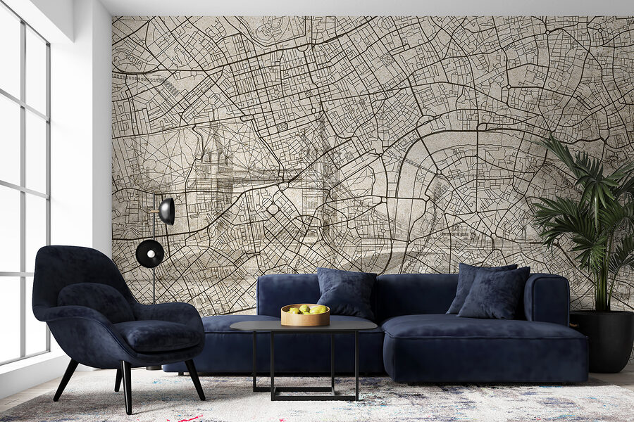 Mapa de una ciudad