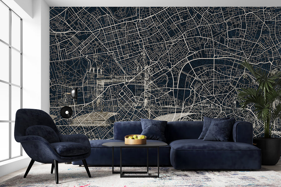 Mapa de una ciudad Mapa de una ciudad