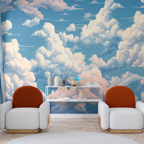 Cielo azul con nubes Cielo azul con nubes