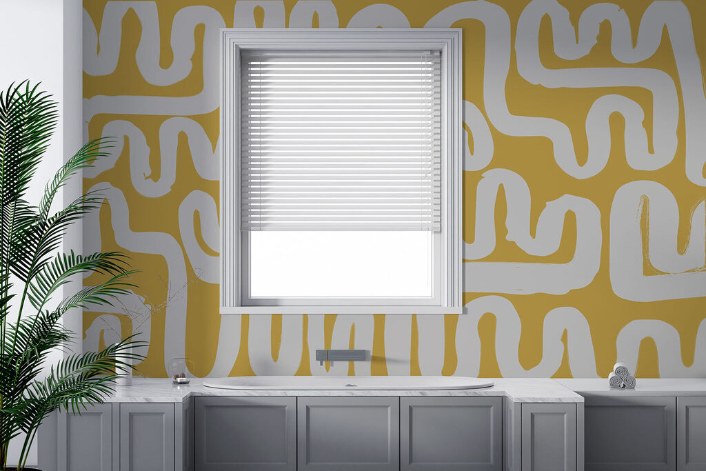 White and yellow maze White and yellow maze