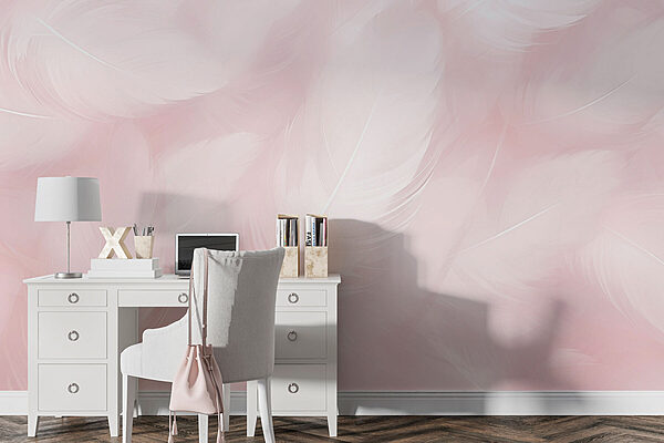 Fotomurales Fotomurales Primer plano de plumas (SKU: w01703)