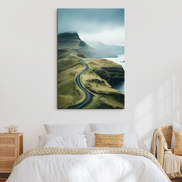 Cuadros Carretera que atraviesa una montaña (SKU: s40726) Cuadros Cuadros Carretera que atraviesa una montaña (SKU: s40726)