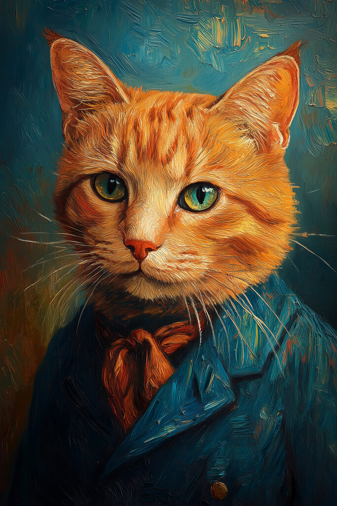 Cat in a suit Cat in a suit