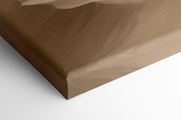 Sand dune with waves