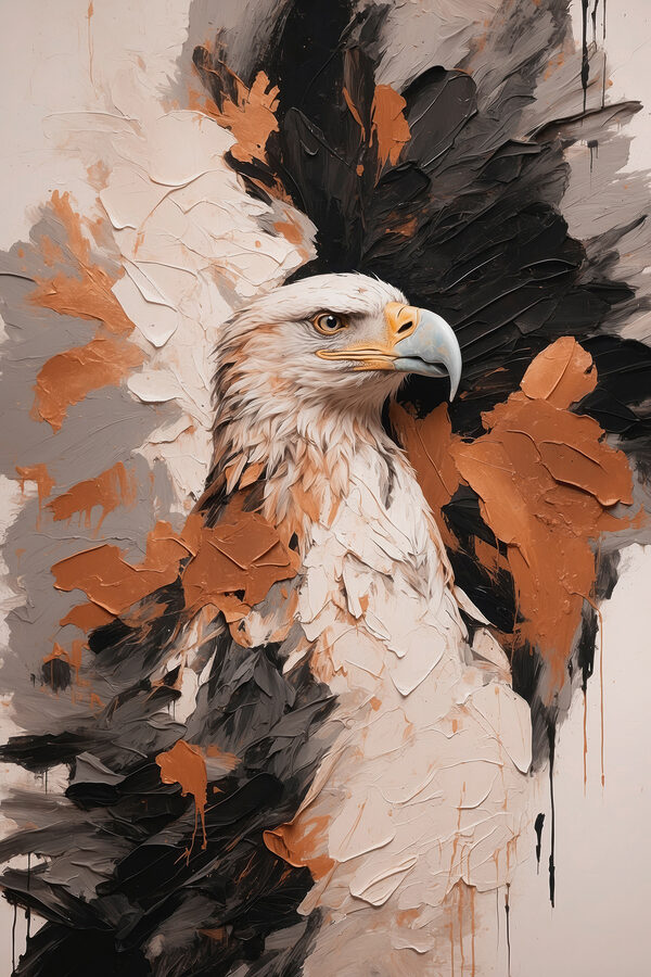 Painting of an eagle Painting of an eagle