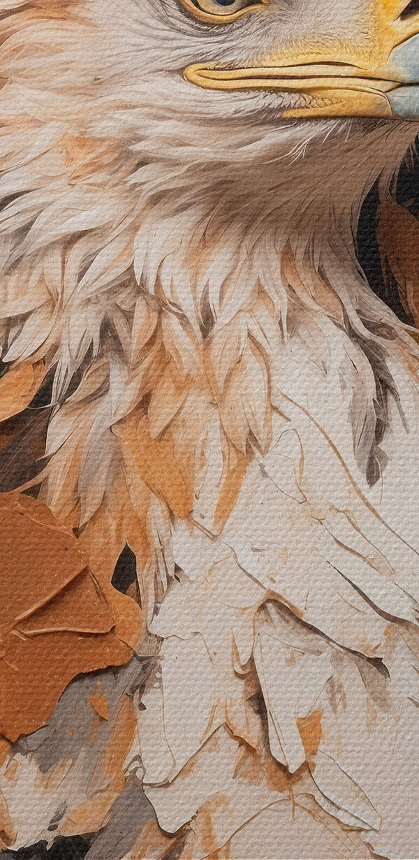 Painting of an eagle Painting of an eagle