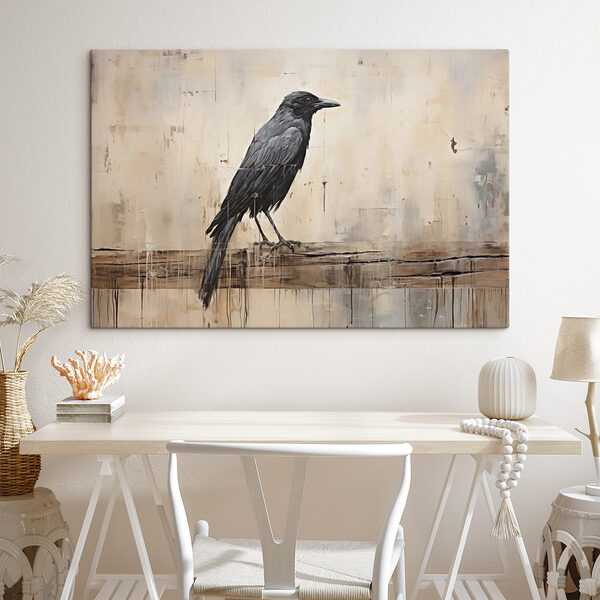 Cuadros Cuadro de un pájaro en una rama (SKU: s40808) Cuadros Cuadros Cuadro de un pájaro en una rama (SKU: s40808)