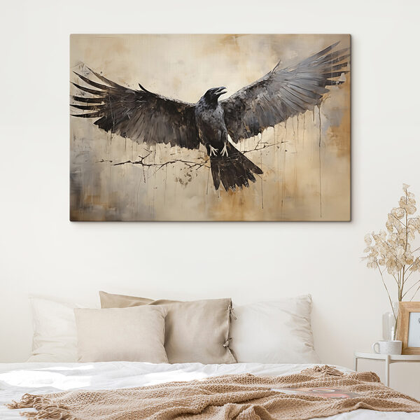 Cuadros Pájaro con las alas extendidas (SKU: s40809) Cuadros Cuadros Pájaro con las alas extendidas (SKU: s40809)