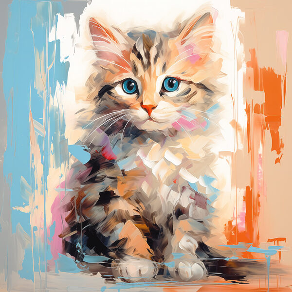 Cat with blue eyes Cat with blue eyes