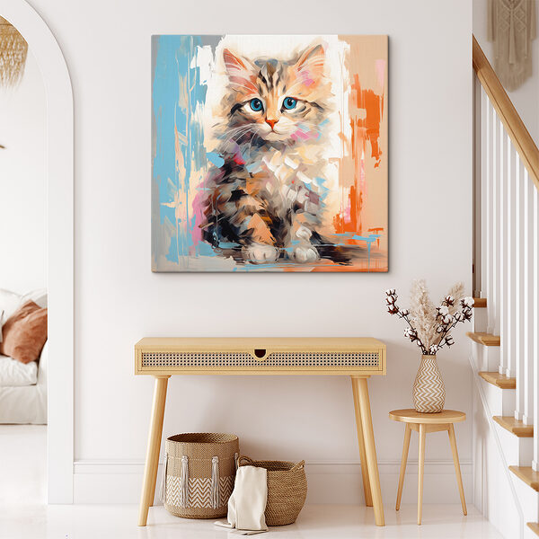 Cat with blue eyes Cat with blue eyes