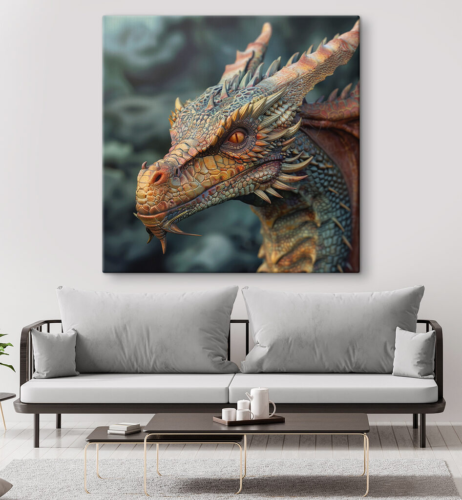 Dragon with sharp spikes Dragon with sharp spikes