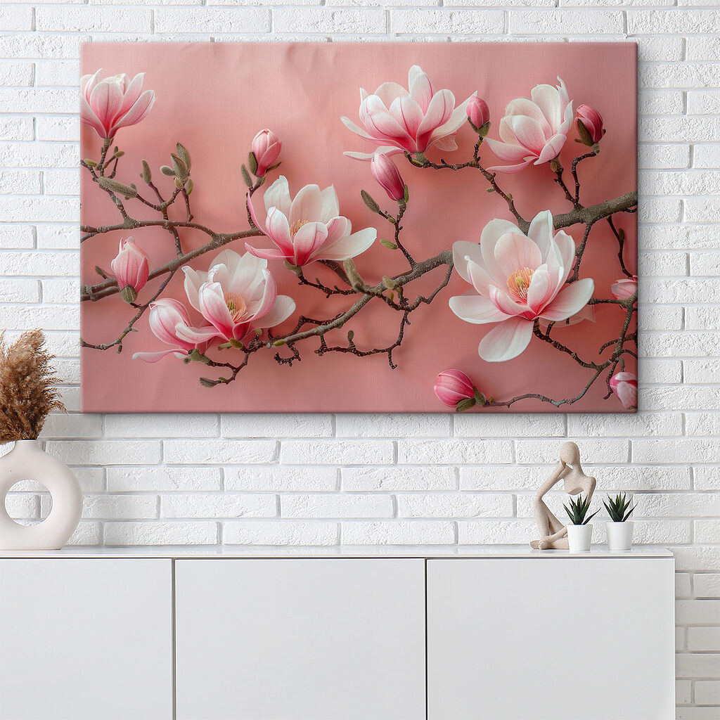 Branch with flowers on it