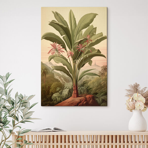 Large plant with flowers and leaves Large plant with flowers and leaves