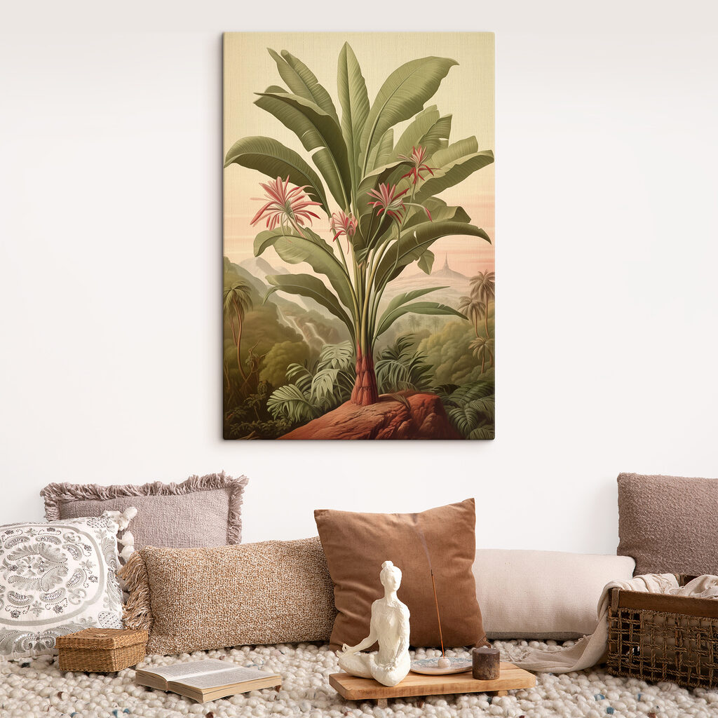 Large plant with flowers and leaves Large plant with flowers and leaves