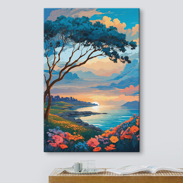 Cuadros Árbol junto a una masa de agua (SKU: s40850) Cuadros Cuadros Árbol junto a una masa de agua (SKU: s40850)