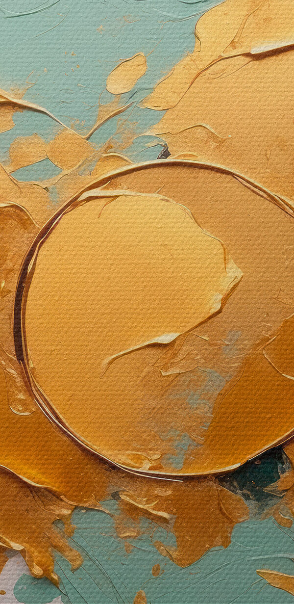 Gleaming chaos in vibrant strokes Gleaming chaos in vibrant strokes