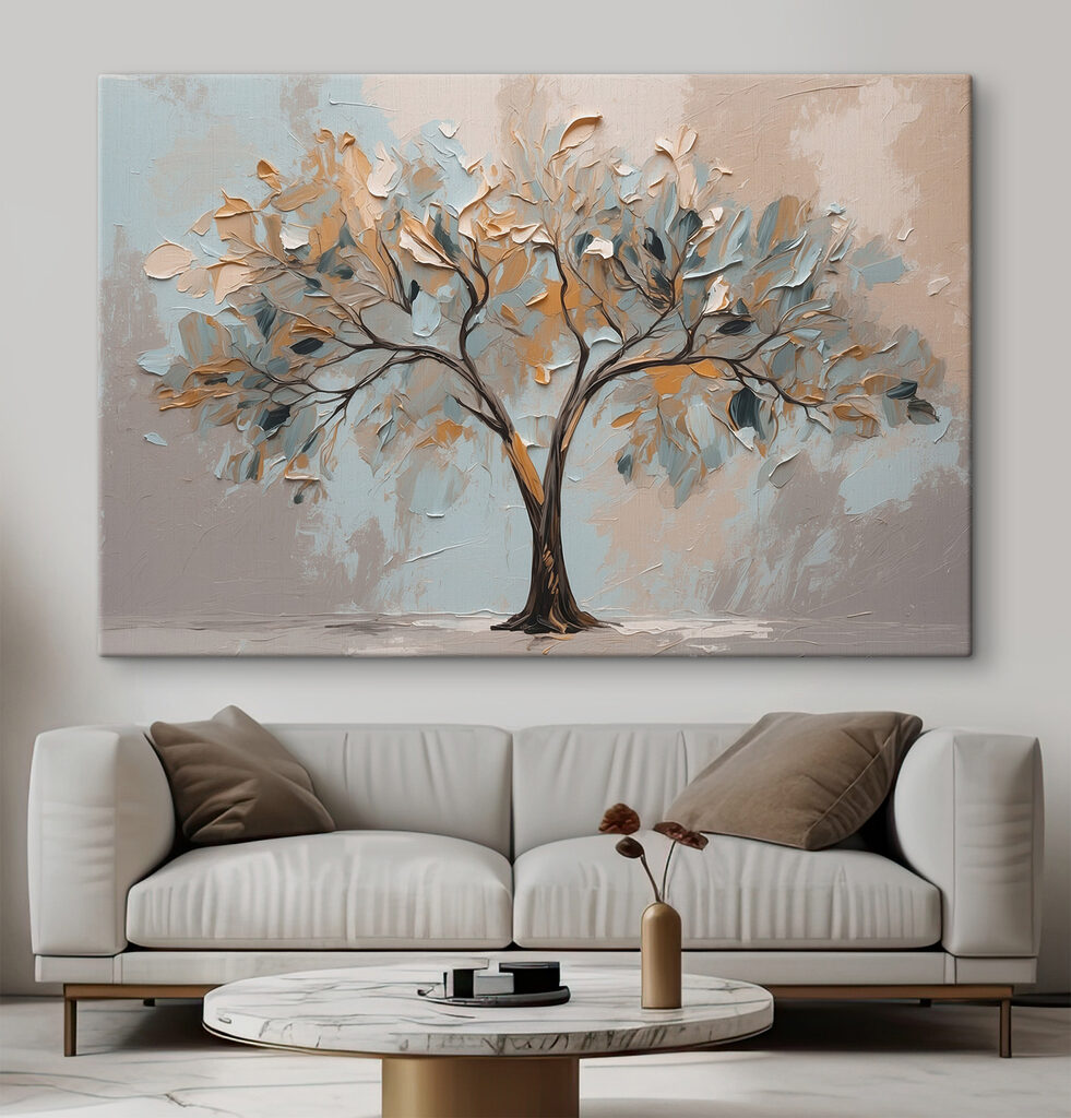 Painting of a tree Painting of a tree