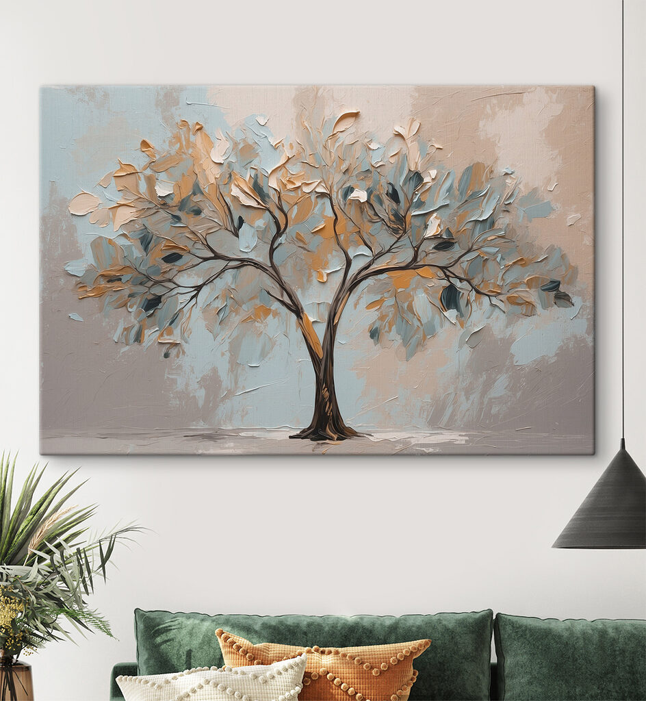 Painting of a tree Painting of a tree