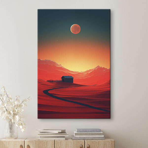 House in a desert House in a desert