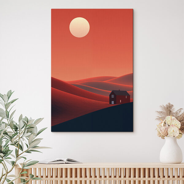 House in a desert House in a desert