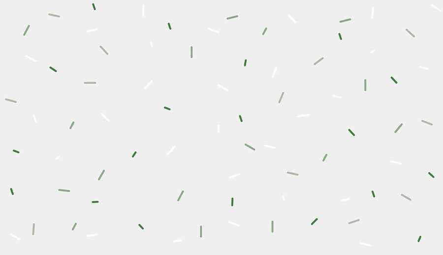 Fondo blanco con motas verdes y blancas
