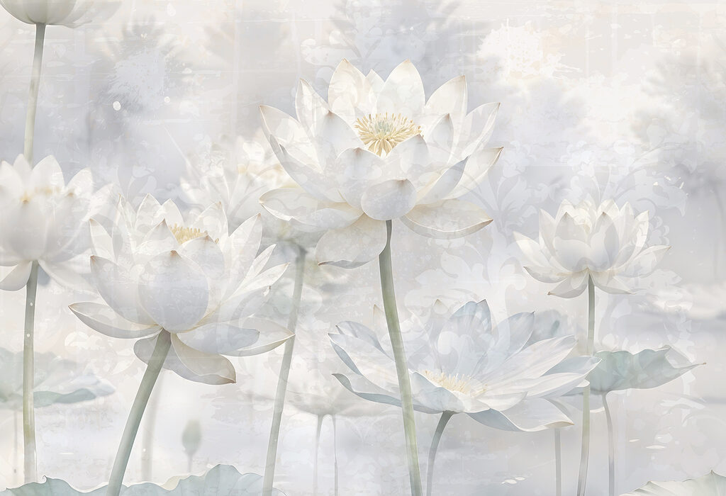 Group of white flowers