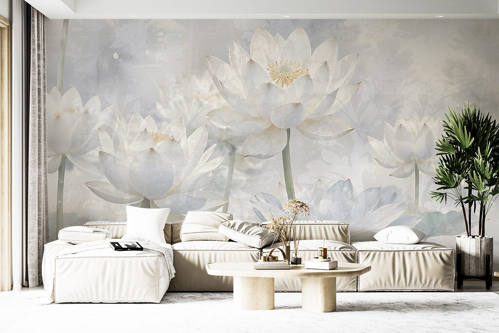 Group of white flowers