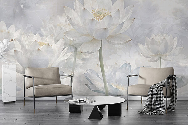 Group of white flowers