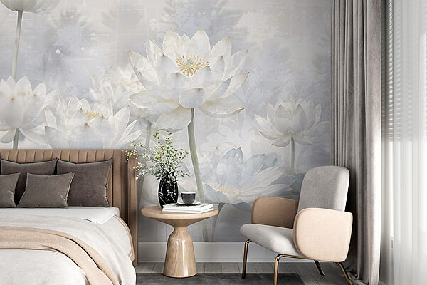 Group of white flowers