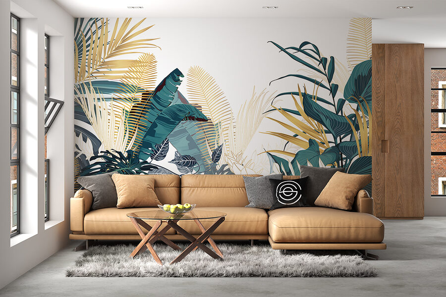 Grupo de plantas tropicales