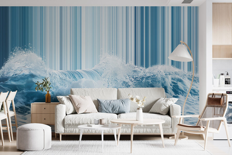 Olas en el océano