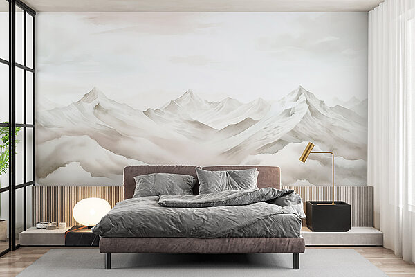 Cordillera con nubes Cordillera con nubes