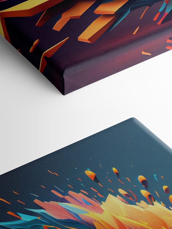 Colorful explosion of triangles