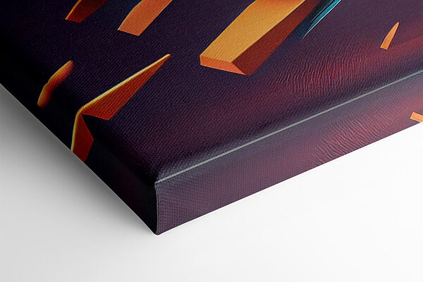 Colorful explosion of triangles