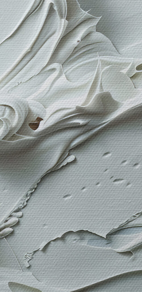 White paint on a surface White paint on a surface