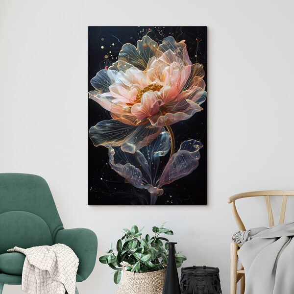 Ethereal Bloom in Celestial Light