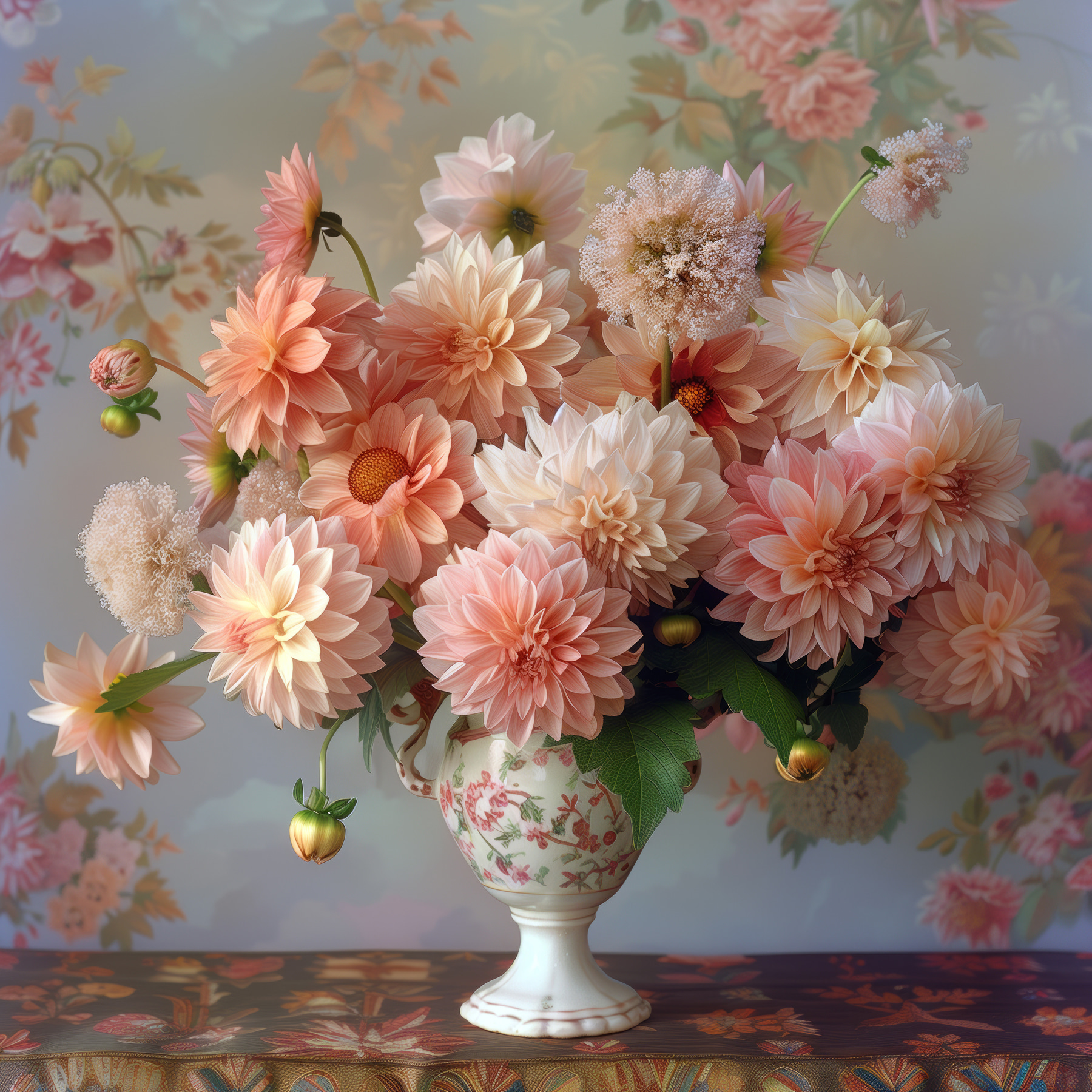 Vase with flowers in it Vase with flowers in it