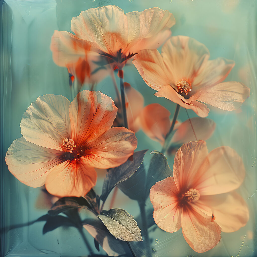 Group of flowers on a plant Group of flowers on a plant